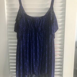 Torrid babydoll tank top
